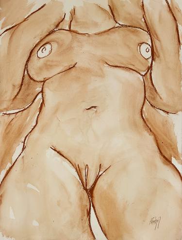 Original Realism Erotic Drawings by Stewart Fletcher