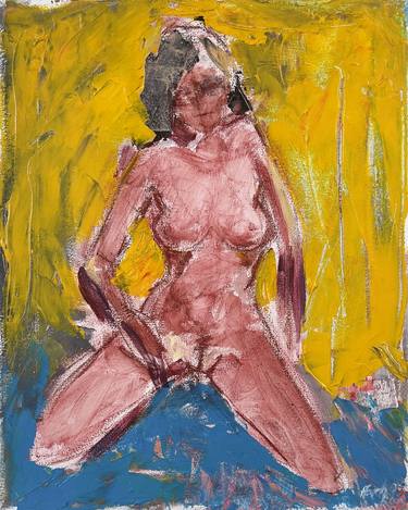 Print of Expressionism Nude Paintings by Stewart Fletcher