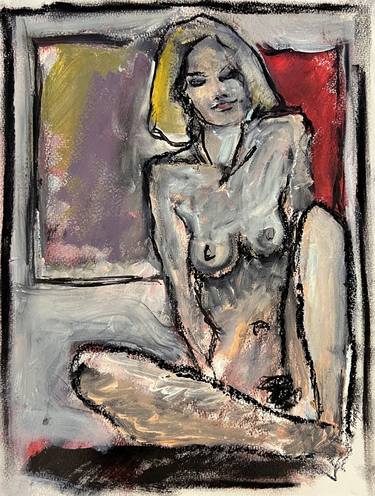 Original Contemporary Nude Drawings by Stewart Fletcher