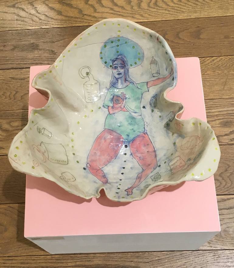 Original Documentary Women Sculpture by Jill Skulina