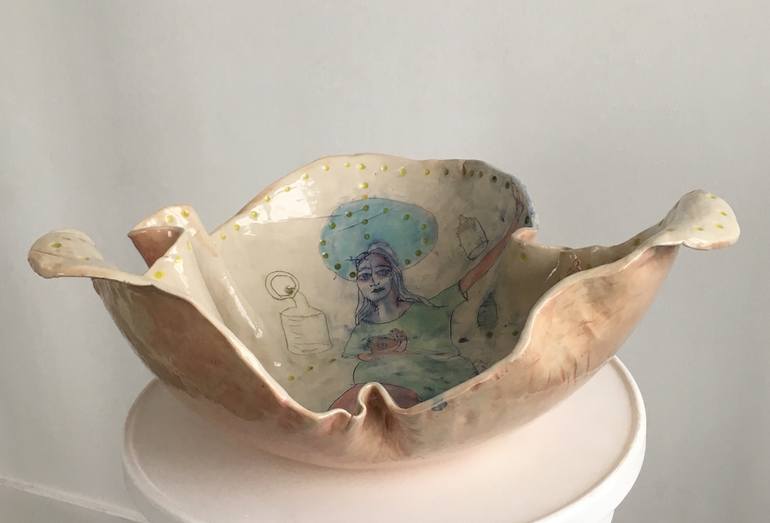 Original Documentary Women Sculpture by Jill Skulina