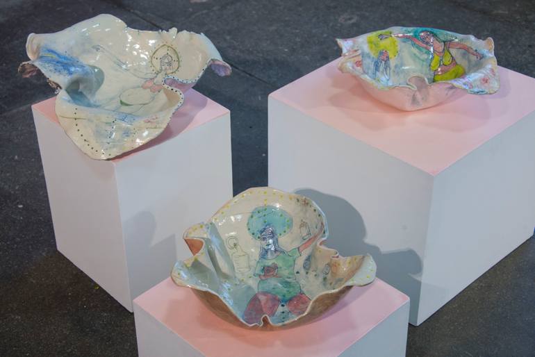 Original Documentary Women Sculpture by Jill Skulina