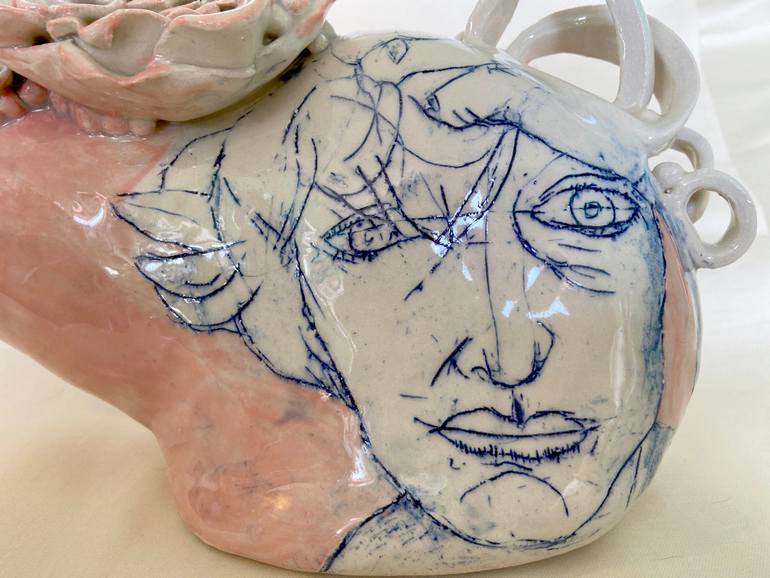 Original Conceptual People Sculpture by Jill Skulina