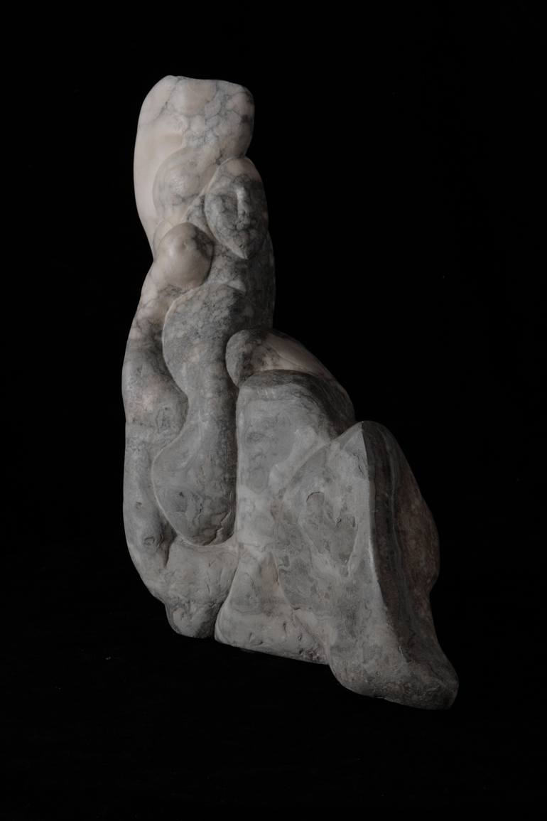 Original Abstract Expressionism Fantasy Sculpture by Alex Stalenberg
