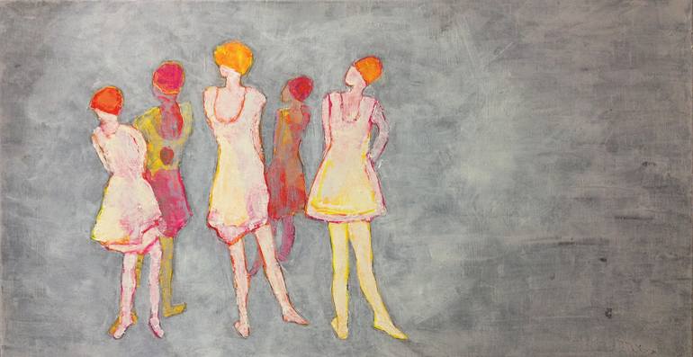 Original Conceptual Performing Arts Painting by Hester Van Dapperen