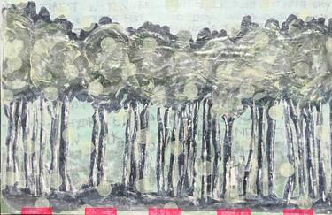 Original Conceptual Tree Paintings by Hester van Dapperen