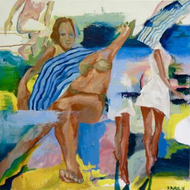 Print of Expressionism People Paintings by Deirdre Burke