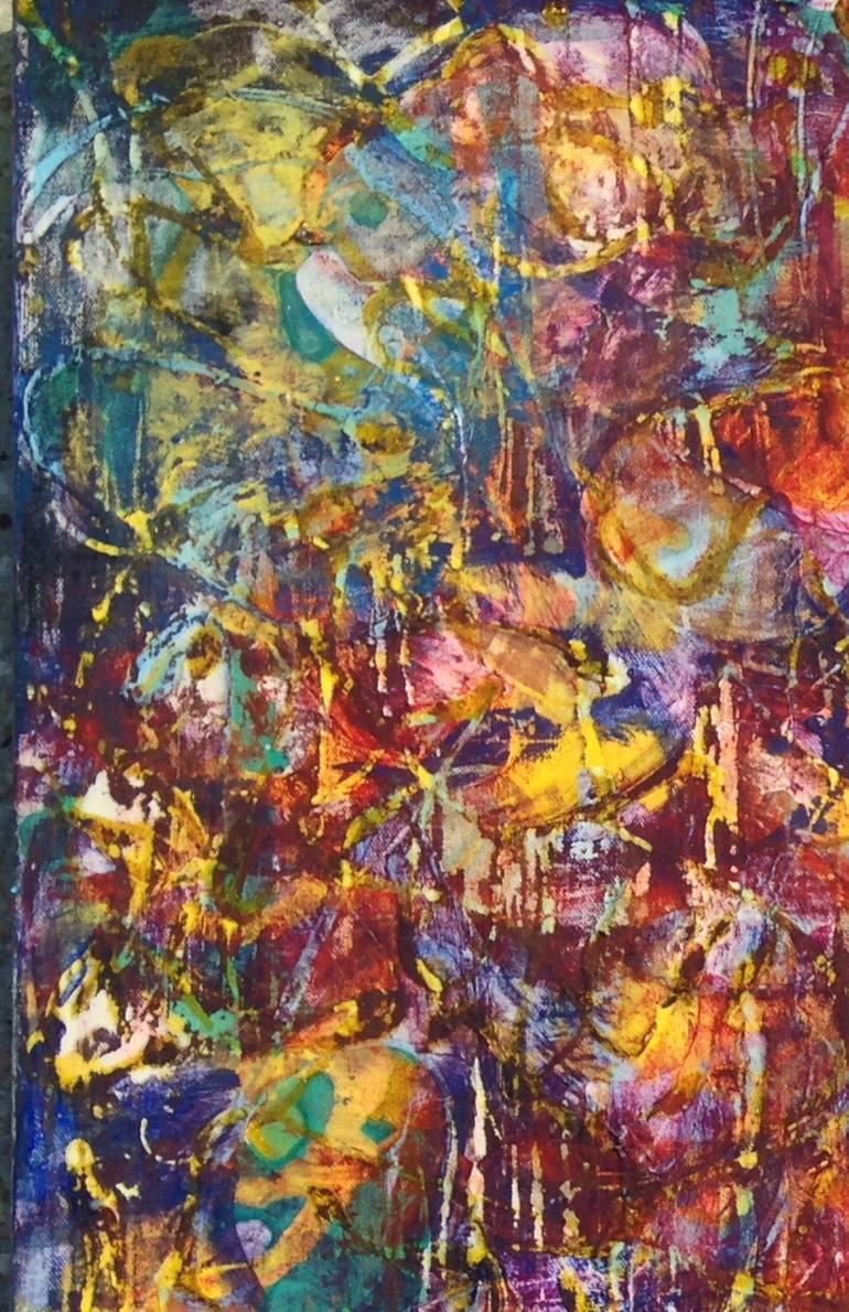 Original Abstract Expressionism Abstract Painting by William Wright