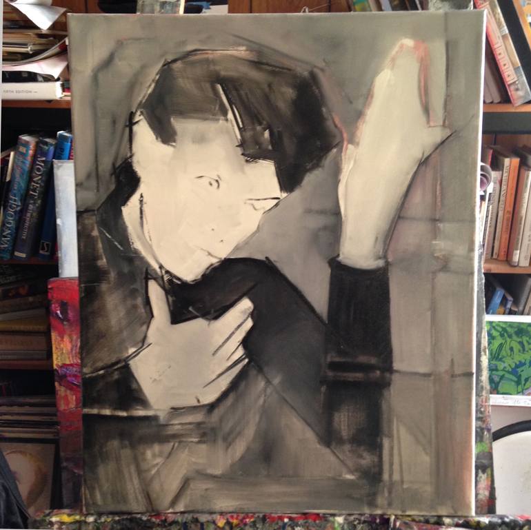 Original Cubism Pop Culture/Celebrity Painting by William Wright