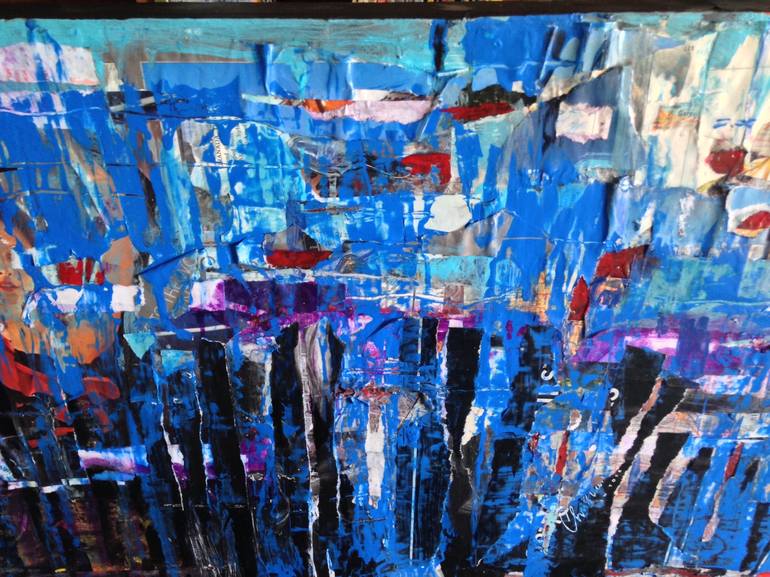 Original Abstract Expressionism Abstract Painting by William Wright