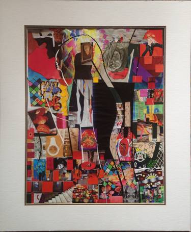 Original Abstract Collage by William Wright