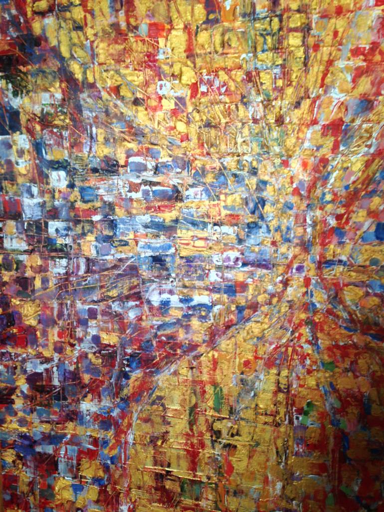 Original Expressionism Abstract Painting by William Wright
