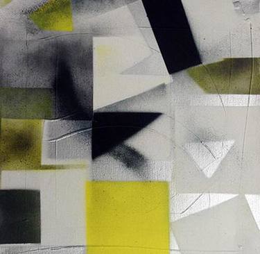 Print of Cubism Geometric Paintings by Viviane Fallah