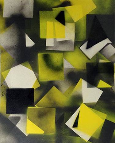Print of Abstract Geometric Paintings by Viviane Fallah