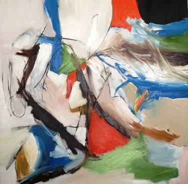 Original Abstract Expressionism Abstract Paintings by Chris Lessware