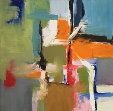 Original Abstract Expressionism Abstract Paintings by Chris Lessware