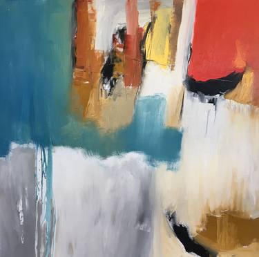 Original Abstract Expressionism Abstract Paintings by Chris Lessware