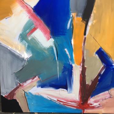 Original Abstract Expressionism Abstract Paintings by Chris Lessware