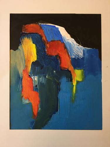 Original Abstract Painting by Chris Lessware