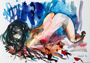 Print of Contemporary Nude Paintings by Konrad Biro