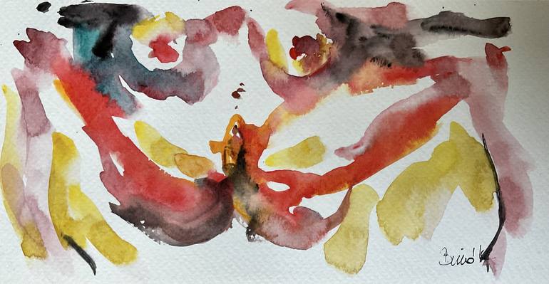 Print of Abstract Erotic Paintings by Konrad Biro