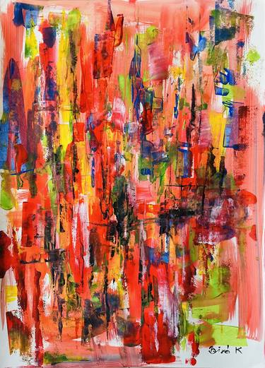 Original Abstract Paintings by Konrad Biro