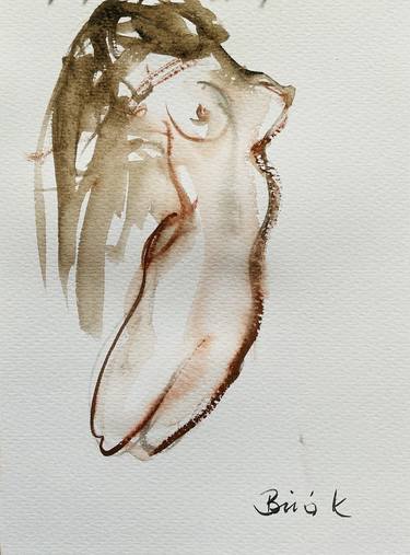 Print of Figurative Nude Drawings by Konrad Biro