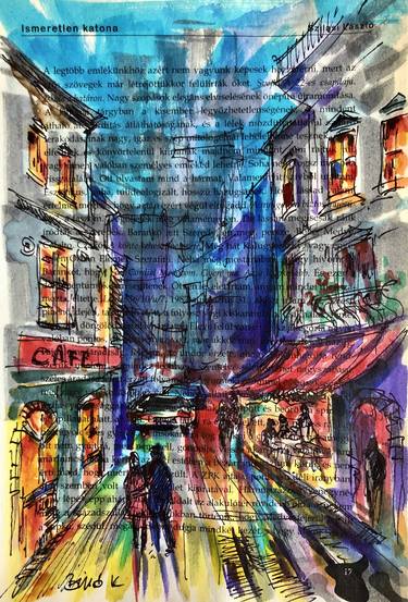 Original Contemporary Architecture Mixed Media by Konrad Biro