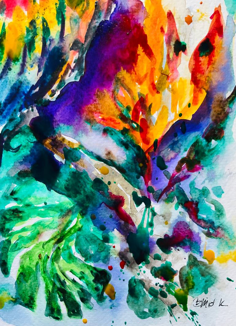 Original Contemporary Animal Painting by Konrad Biro