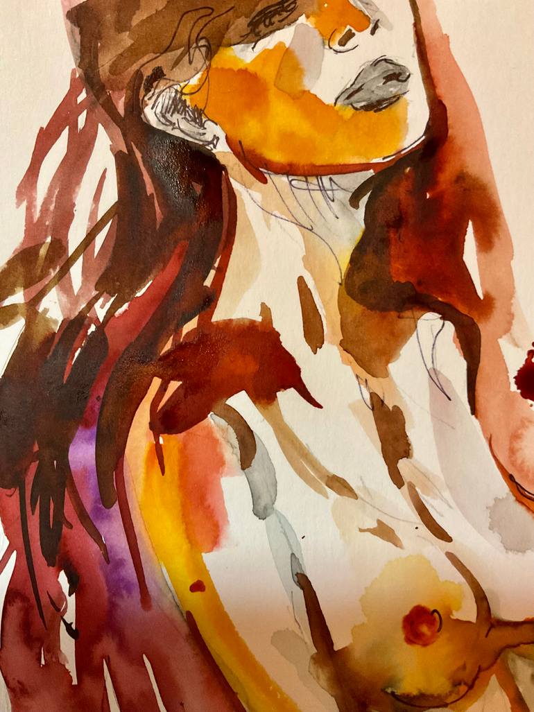 Original Contemporary Women Painting by Konrad Biro