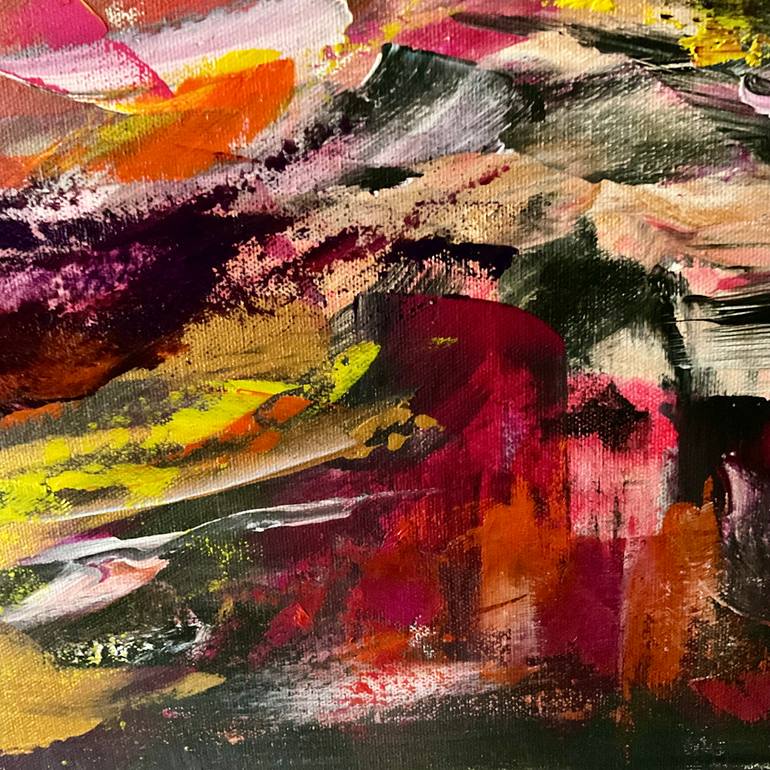 Original Contemporary Abstract Painting by Konrad Biro