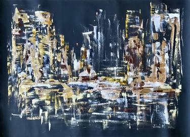 Original Abstract Paintings by Konrad Biro