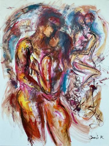 Print of Love Paintings by Konrad Biro