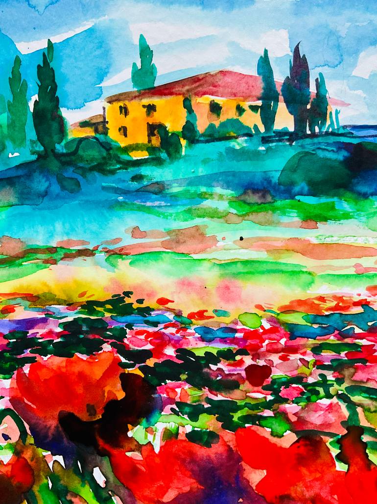 Original Contemporary Landscape Painting by Konrad Biro