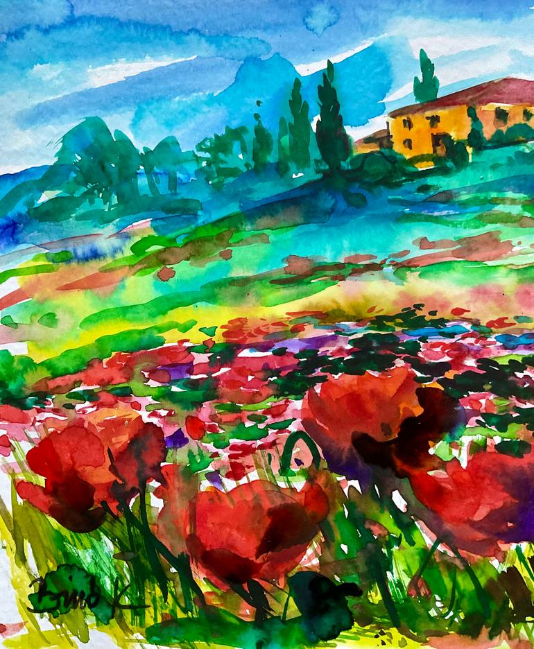 Original Contemporary Landscape Painting by Konrad Biro