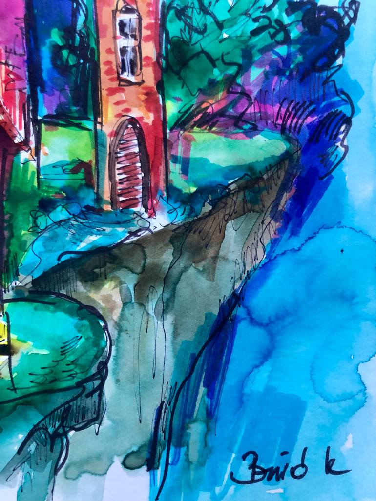 Original Contemporary Landscape Painting by Konrad Biro