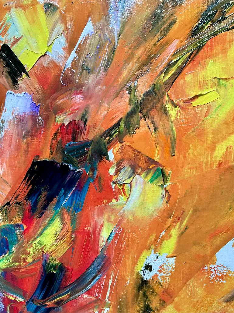 Original Contemporary Abstract Painting by Konrad Biro