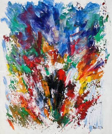 Original Contemporary Abstract Paintings by Konrad Biro