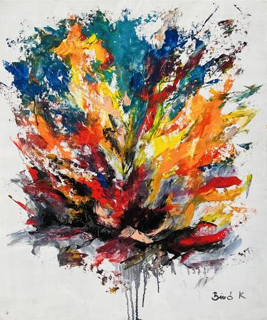 Original Contemporary Abstract Paintings by Konrad Biro
