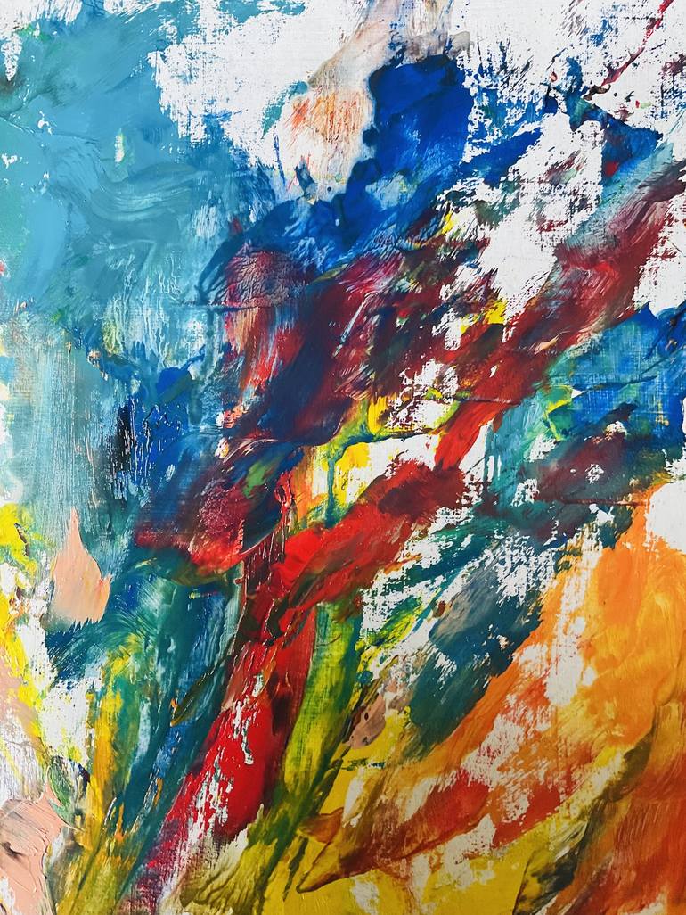 Original Contemporary Abstract Painting by Konrad Biro