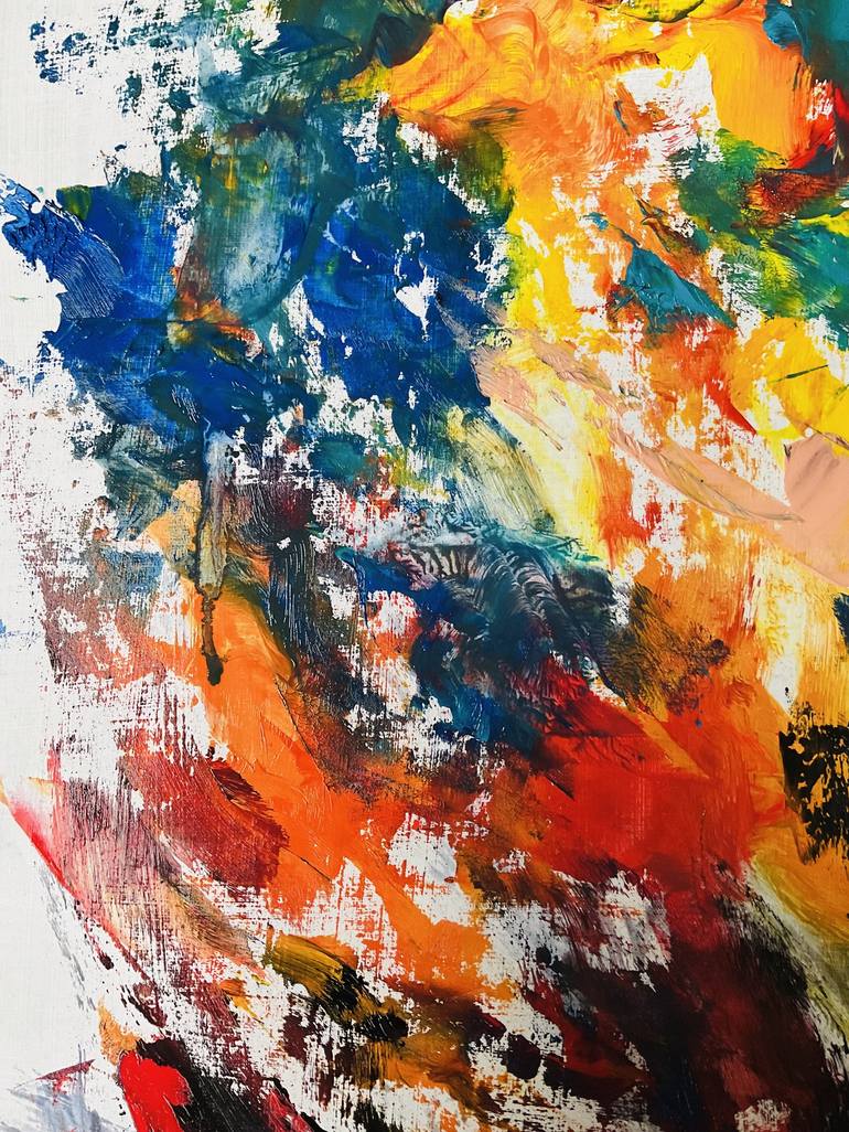 Original Contemporary Abstract Painting by Konrad Biro