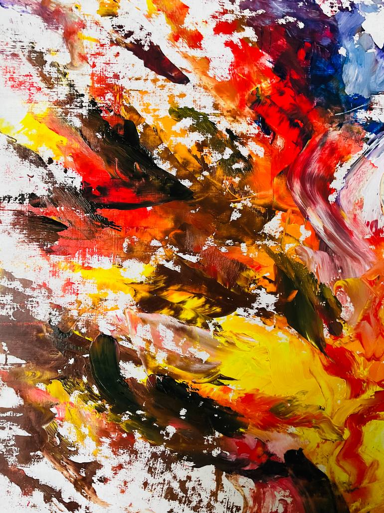 Original Contemporary Abstract Painting by Konrad Biro