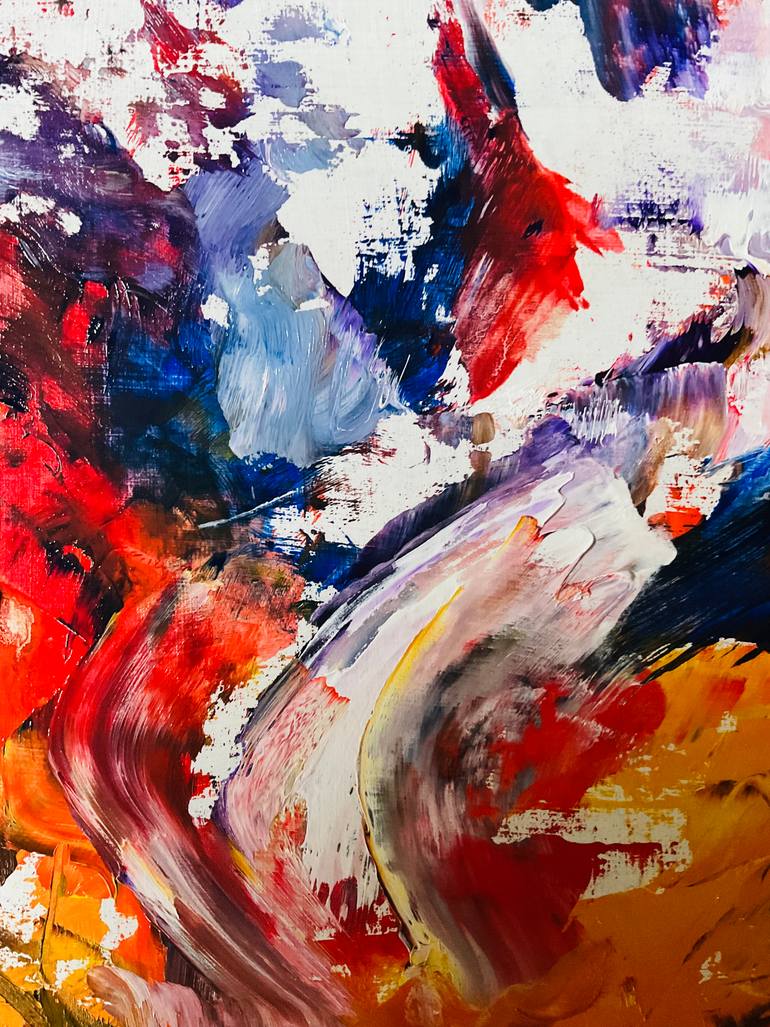Original Contemporary Abstract Painting by Konrad Biro