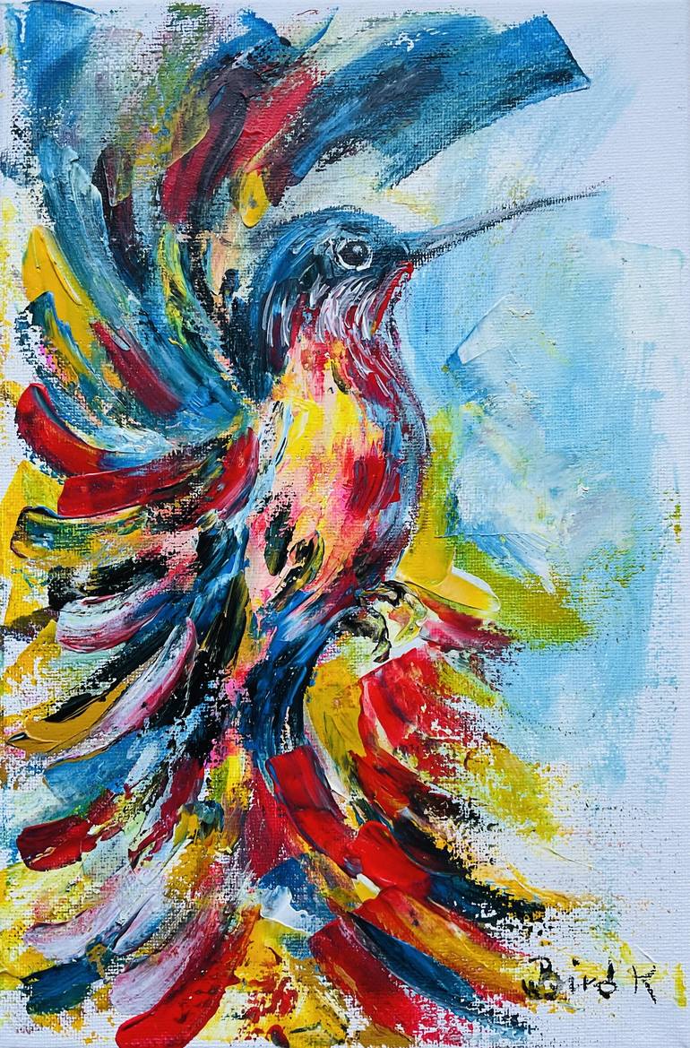 Print of Abstract Animal Paintings by Konrad Biro