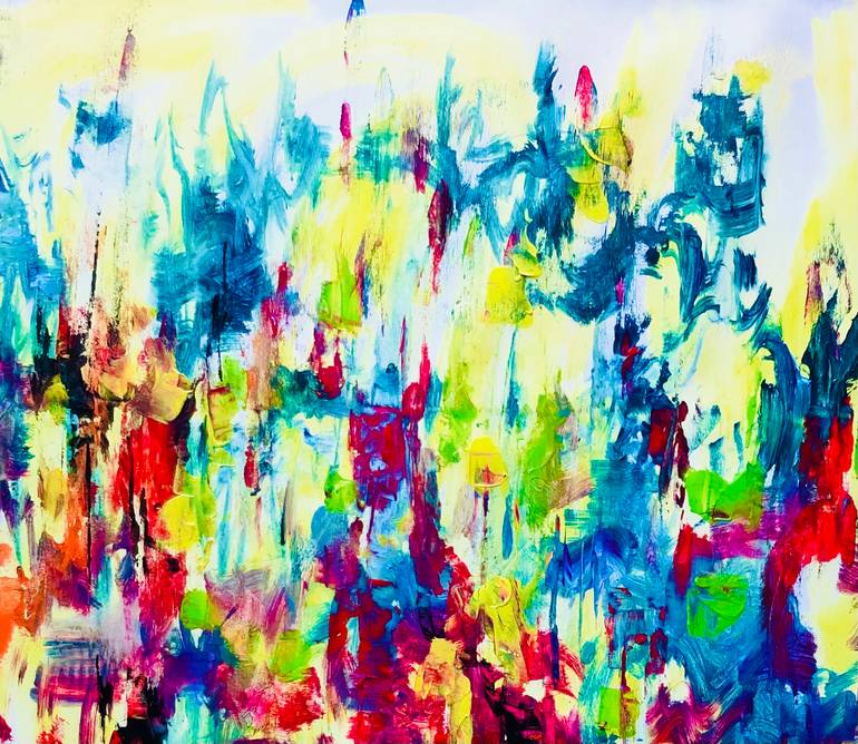 Original Contemporary Abstract Painting by Konrad Biro