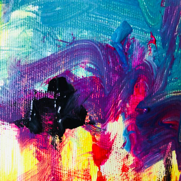 Original Contemporary Abstract Painting by Konrad Biro