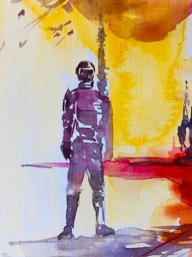 Original Contemporary Science/Technology Painting by Konrad Biro