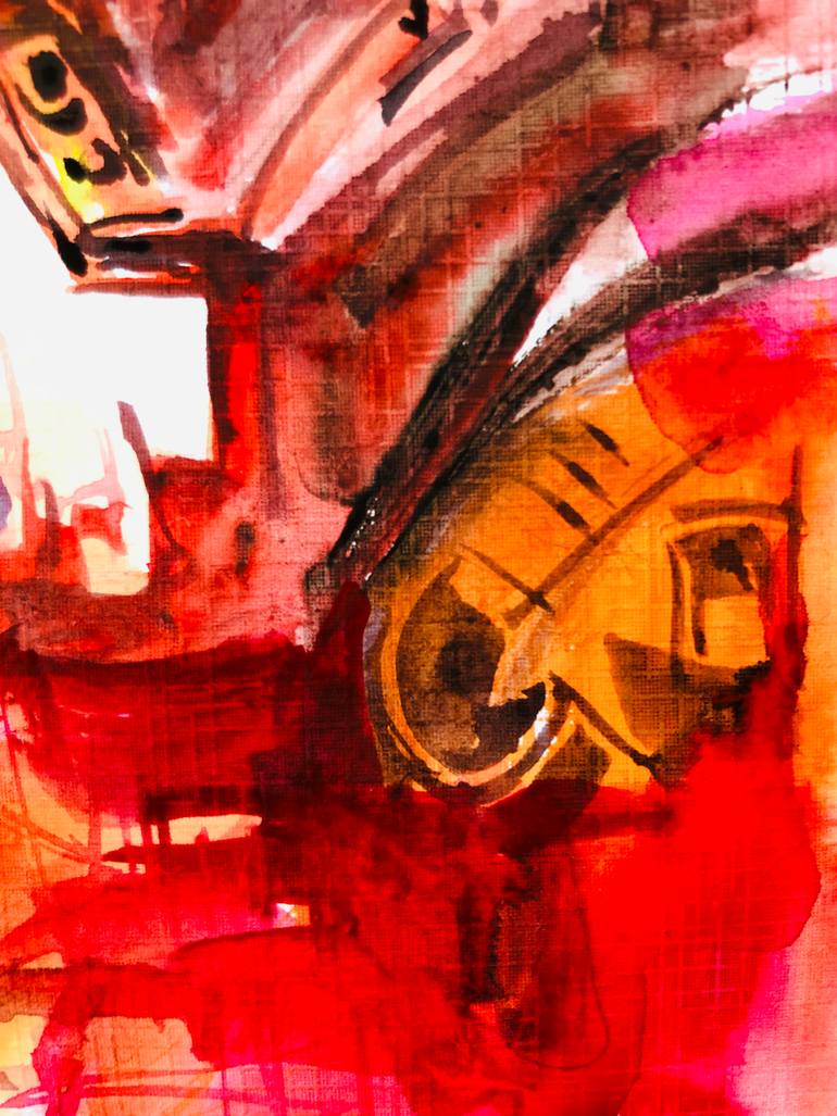 Original Contemporary Science/Technology Painting by Konrad Biro