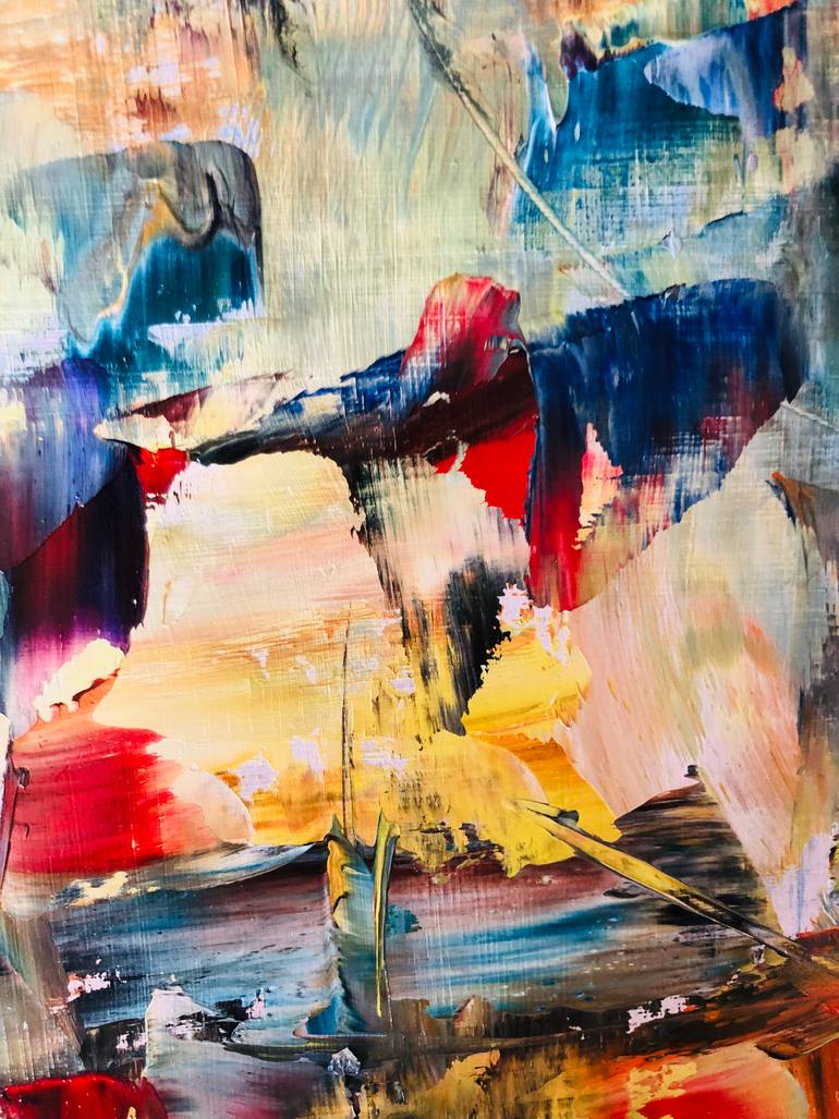 Original Contemporary Abstract Painting by Konrad Biro