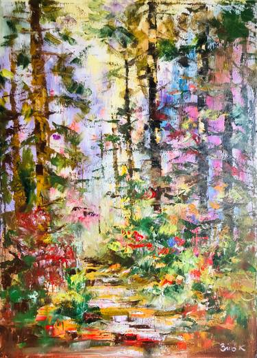 Original Contemporary Landscape Paintings by Konrad Biro